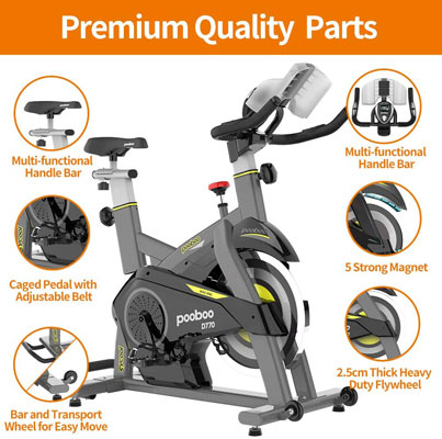 pooboo Magnetic Exercise Bikes