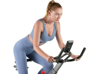 OVICX Q100 Exercise Bike for Home Indoor Cycling Fitness