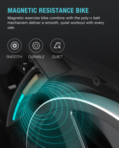 OVICX Q100 Magnetic Resistance Spin Bike